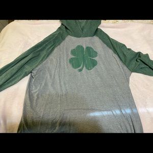 District 4 leaf clover long sleeve shirt